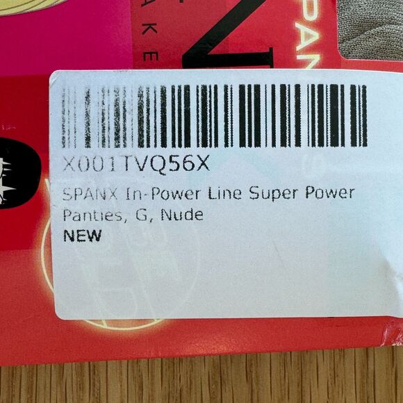 NIB* SPANX In-Power Line Mid-Thigh Power Panties - Women Size G - Picture 3 of 3